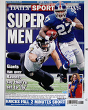 Brandon Jacobs Daily News "Super Men" Cover Re-Print