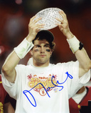 Matt Leinart USC Trojans - Holding National Champion Trophy