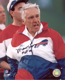 Marv Leavy Buffalo Bills with HOF 01 Inscription