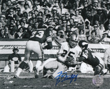 Fred Biletnikoff Oakland Raiders B&W Autographed Photo (Hand Signed Collectable)