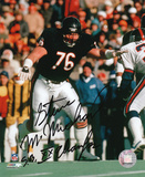 Steve McMichael  Chicago Bears with SB XX Inscription