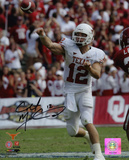Colt McCoy Texas Longhorns Releasing Ball