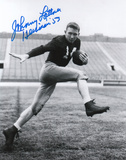 Johnny Lattner Notre Dame Fighting Irish with Heisman '53 Inscription