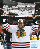 Jordan Hendry Chicago Blackhawks with 10 Champs  Autographed Photo (Hand Signed Collectable)