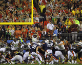 Wes Byrum Auburn Tigers with 