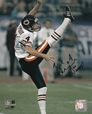 Brad Maynard Chicago Bears with Go Bears Inscription