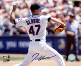 Tom Glavine New York Mets - Back View