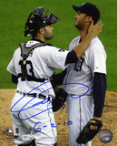 Armando Galarraga Detroit Tigers with 6-2-10 Inscription