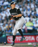Ubaldo Jimenez Colorado Rockies Autographed Photo (Hand Signed Collectable)
