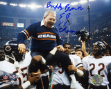 Buddy Ryan Chicago Bears  SB XX Champs Inscription