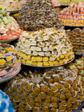 Sweets For Sale in the Souk of Meknes  Morocco  North Africa  Africa