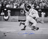 Pete Rose Cincinnati Reds  - Collision