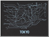 Tokyo (Black Licorice & Light Blue)