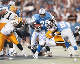 Barry Sanders Detroit Lions Action Running  vs Packers