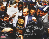 Villanova Wildcats - 1985 Championship Parade Celebration - Team  with 12 Signatures
