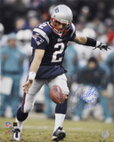 Doug Flutie New England Patriots  with Drop Kick Inscription