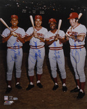 Pete Rose  Johnny Bench  Tony Perez  and Joe Morgan- Big Red Machine with Inscriptions
