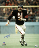 Dick Butkus Chicago Bears  with HOF 79 Inscription