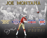 Joe Montana San Francisco 49ers  4x SB Stats