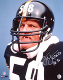 Jack Lambert Pittsburgh Steelers  with HOF 90 Inscription
