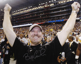 Bill Cowher Pittsburgh Steelers - Hands In Air Horizontal
