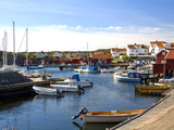 Harbour  Halleviksstrand  Stocken  Orust Island  West Gotaland  Sweden  Scandinavia  Europe