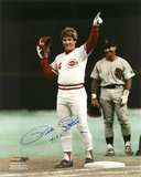 Pete Rose Cincinnati Reds  with 4192 Inscription