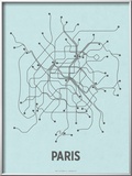Paris (Light Blue & Dark Gray)
