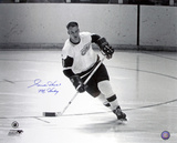 Gordie Howe  - Detroit Red Wings with Mr Hockey Inscription