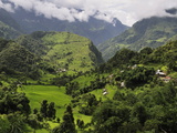 Marsyangdi River Valley  Annapurna Conservation Area  Gandaki  Western Region  Nepal