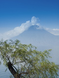 San Pedro Volcano  Lake Atitlan  Guatemala  Central America