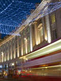 Christmas Lights  Regents Street  London  England  United Kingdom  Europe