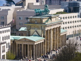 The Brandenburger Tor (Brandenburg Gate) and the Quadriga  Berlin  Germany  Europe