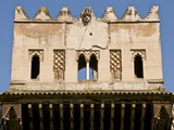 Sundial on Mudejar Gate and Walls  Seville  Andalusia  Spain  Europe