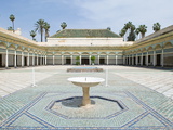 Bahia Palace  Marrakech  Morocco  North Africa  Africa