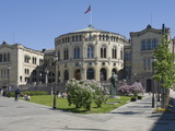 The Parliament Building  Oslo  Norway  Scandinavia  Europe