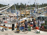 Fishing Harbour  Built With US Aid After the 2004 Tsunami  Purunawella  South Coast of Sri Lanka