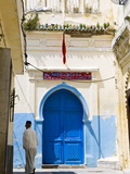 Street in the Kasbah  Tangier  Morocco  North Africa  Africa