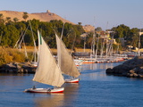 River Nile  Aswan  Upper Egypt  Egypt  North Africa  Africa