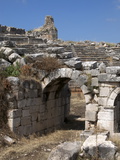 The Amphitheatre at the Lycian Site of Xanthos  Antalya Province  Anatolia  Turkey