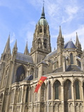 Notre Dame Cathedral  Norman  Built in the 12Th Century  Bayeux  Calvados  Normandy  France  Europe