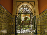 Beautiful Sevillan Patio  Triana District  Sevilla  Andalusia  Spain  Europe