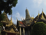 Detail From the Upper Terrace  Grand Palace  Bangkok  Thailand  Southeast Asia  Asia