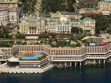 View From Helicopter of the Casino  Monte Carlo  Monaco  Cote D'Azur  Europe