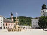 Residenzplatz  Salzburg  Austria  Europe