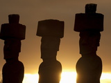 Anakena  Rapa Nui (Easter Island)  UNESCO World Heritage Site  Chile  South America