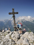 Summit Cross  Jenner  Berchtesgadener Land  Bavaria  Germany  Europe