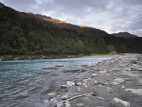 Whataroa River  West Coast  South Island  New Zealand  Pacific