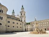 Residenzplatz  Salzburg  Austria  Europe