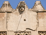 Sundial on Mudejar Gate and Walls  Seville  Andalusia  Spain  Europe